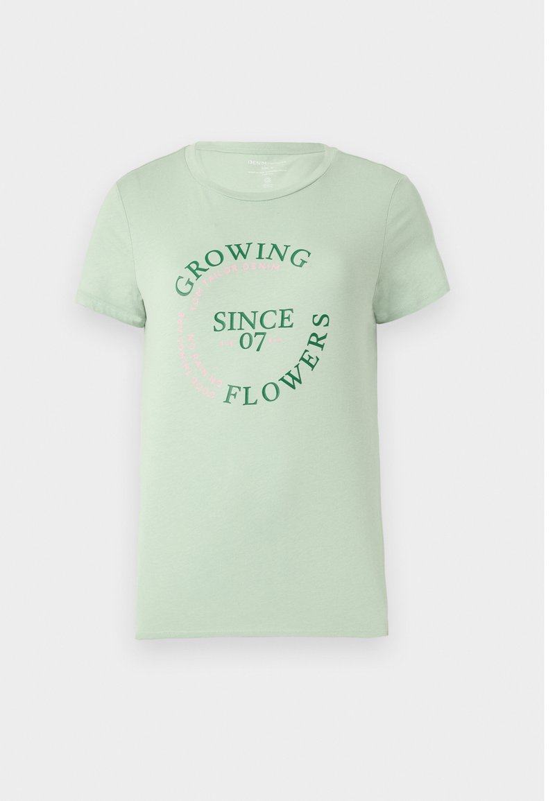 Tom Tailor Denim T-shirt print mintgroen
