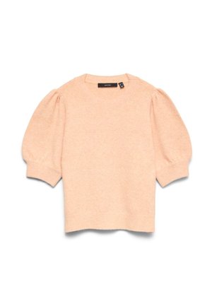 Vero Moda DOFFY O NECK - Tricou basic - peach cobbler