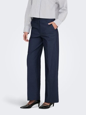 CHIARA GERADE  - Trousers - blue denim