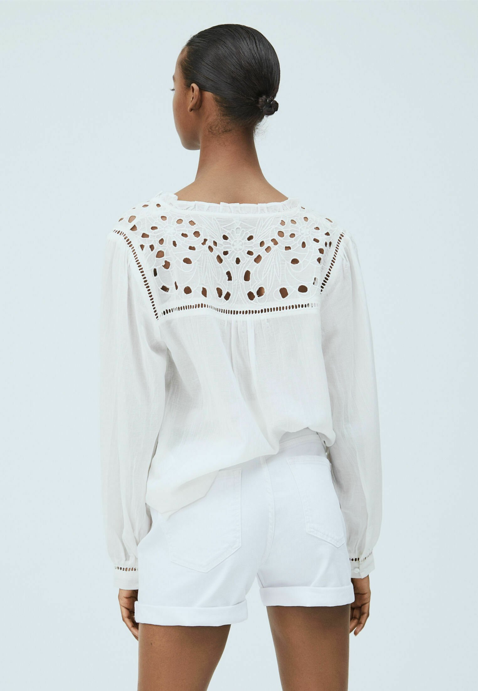 Pepe Jeans CARINA - Blouse - mousse/off-white - Zalando.de