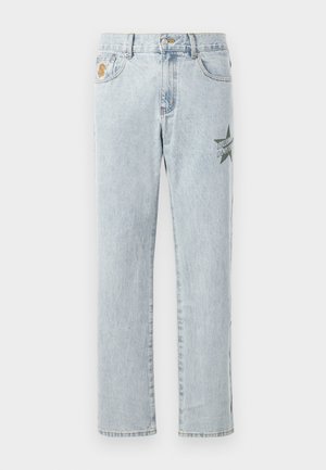 SOUVENIR STRAIGHT LEG PANTS - Blugi loose fit - light blue wash