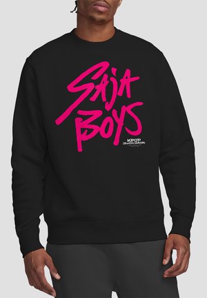 K-POP DEMON HUNTERS- SAJA LOGO - Sweatshirt - black
