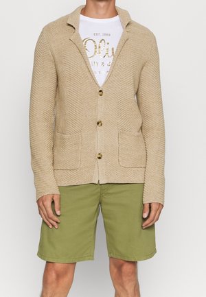 Cardigan - mottled beige