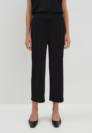 MID RISE - Trousers - black