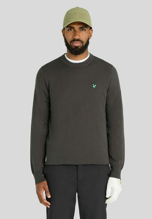 Lyle & Scott, Striktrøje - w gunmetal
