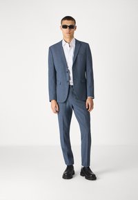Selected Homme MINI HOUNDS SUIT FLEX  - Oblekové nohavice - dark blue