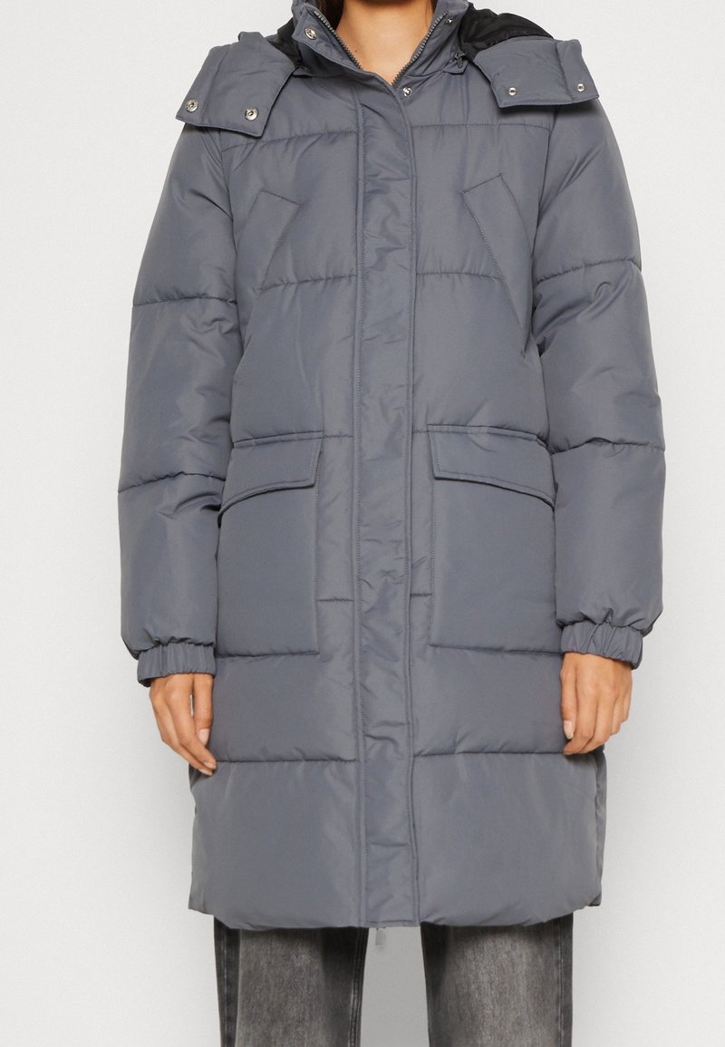 Pieces Vinterkappa /-rock - grey