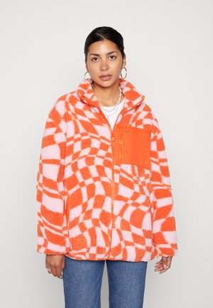 PRINTED JACKET - Zimná bunda - pink