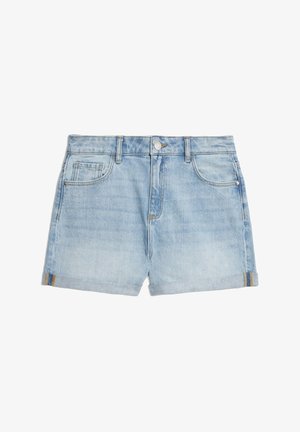 Marks & Spencer MOM PURE - Shorts di jeans - light blue