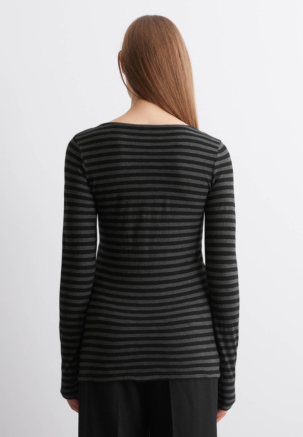 BOAT NECK STRIPED - Long sleeved top - multi4