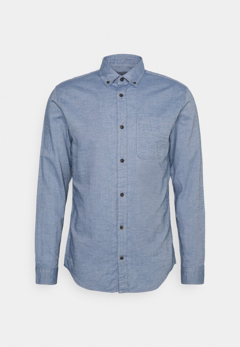 Chemise Homme Jack & Jones En Jean Bleu - Taille S, Manches Longues