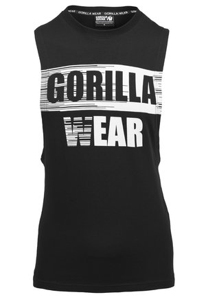 Gorilla Wear, LOPEZ DROP ARMHOLE TANK - Top - black