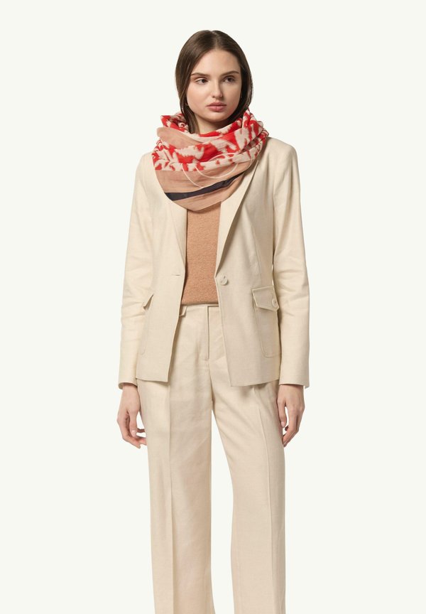 LOOP MIT ALL-OVER - Schlauchschal - koralle