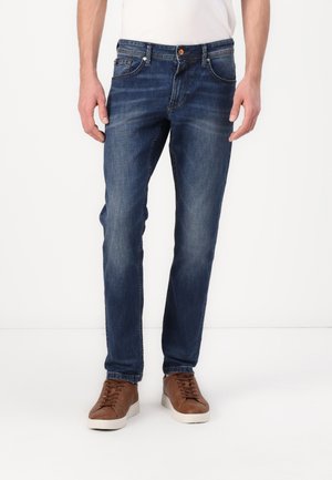 Straight leg jeans - stone blue denim