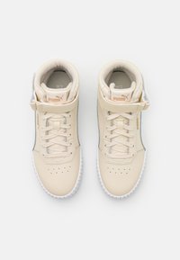 Puma CARINA MID - Visoke tenisice - alpine snow/white/gold