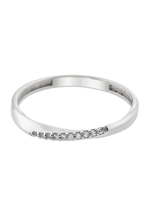 STAPELRING SWING  - Bague - silberfarben, weiß