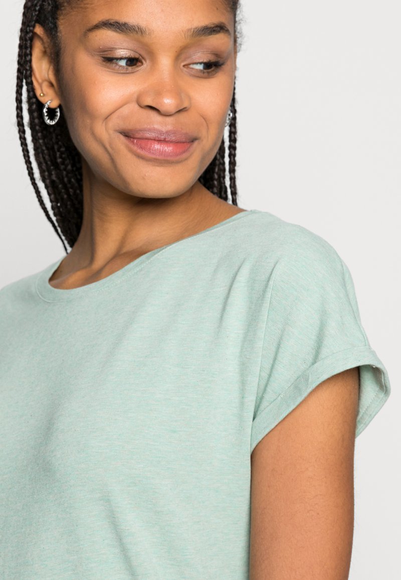 Damen T-Shirts | b.young PAMILA T-Shirt basic frosty green melange/grün - WX67606 Damen T-Shirts | b.young PAMILA T-Shirt basic frosty green melange/grün - WX67606