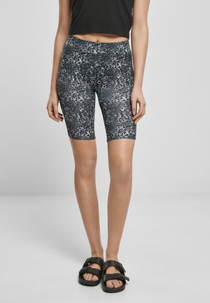 AOP CYCLE - Shorts - black/white