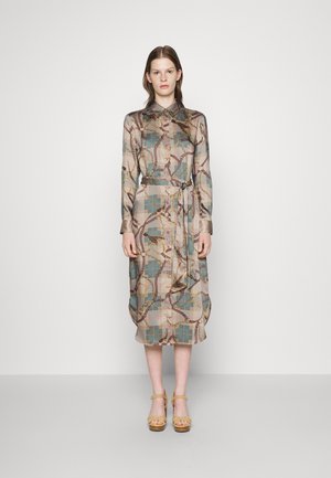 SHADNY LONG SLEEVE DAY DRESS - Vapaa-ajan mekko - tan multi