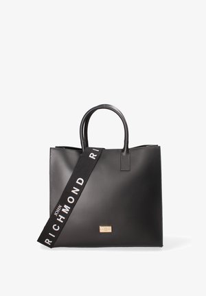 John Richmond Borsa a mano - black and gold