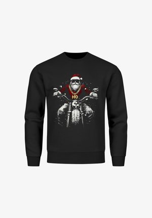 Neverless WEIHNACHTEN BAD SANTA BIKER MOTORRAD AUFDRUCK RUNDHALS FASHION STREETWEAR
- Sweatshirt - schwarz