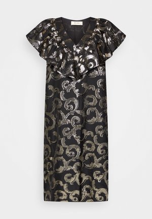 Mos Mosh HATTY AZZY DRESS - Koktajl obleka/za zabavo - gold