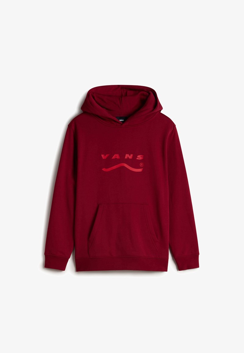 Vans Felpa con cappuccio - dark red