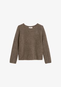 Não selecionado, shaded brown melange