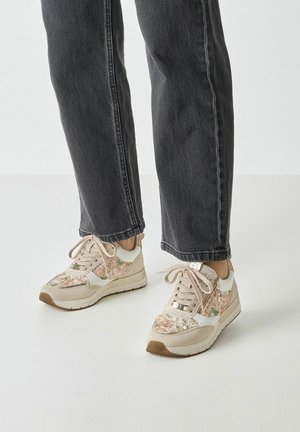 Sneakers - beige struct