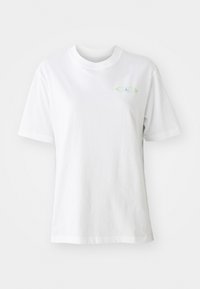 TEE - Majica kratkih rukava s printom - white/key limeblack