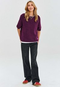 NAOKO Svetr - purple