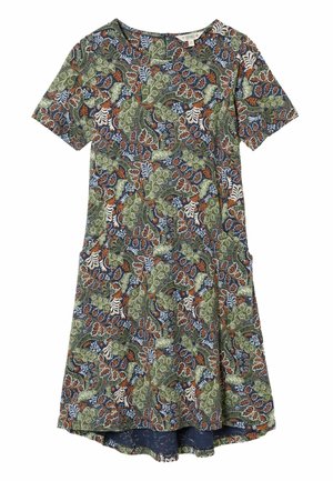 FatFace, REGULAR FIT - JERSEY DRESS . - Jerseykleid - navy decorative floral
