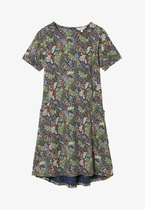 FatFace, REGULAR FIT - JERSEY DRESS . - Jerseykleid - navy decorative floral
