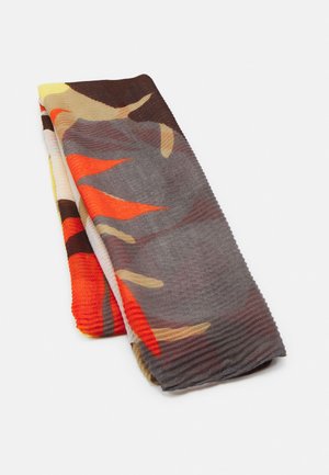 FLOWERS PLEATED - Skjerf - camel