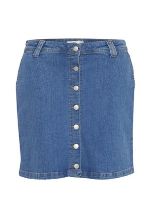 b.young, BYKOMMA SKIRT - - Minifalda - ligth blue denim
