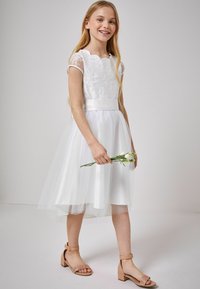 Lipsy REGULAR FIT - Cocktailkleid/festliches Kleid - ivory tulle