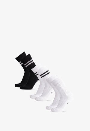 TENNIS CREW 3-PACK - Calcetines de deporte - black/white