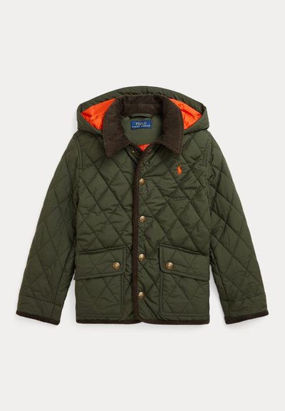 Polo Ralph Lauren HOODED BARN JACKET - Parka - company olive