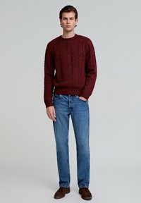 Scalpers SOLLEY TRICOT - Svetr - burgundy