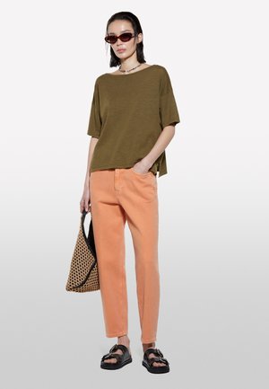 Sisley, MILITARY - Basic T-shirt - green