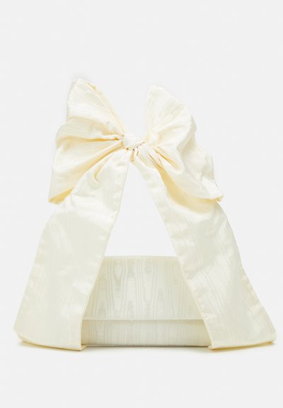 Loeffler Randall RAMONA BOW SHOULDER BAG - Geantă de mână - cream