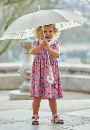 JoJo Maman Bébé GARDEN PETER PAN PET IN POCKET- REGULAR FIT - Trikoomekko - pink strawberry garden