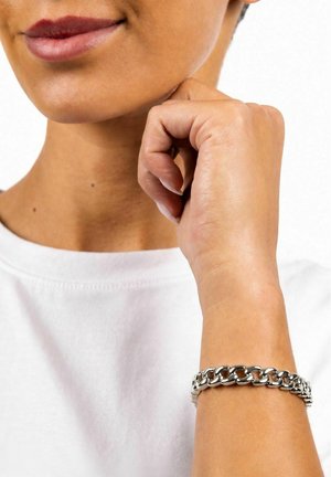 SNÖ of Sweden, UNION SMALL ELASTIC CHAIN BRACE - Bracelet - plain silver-coloured