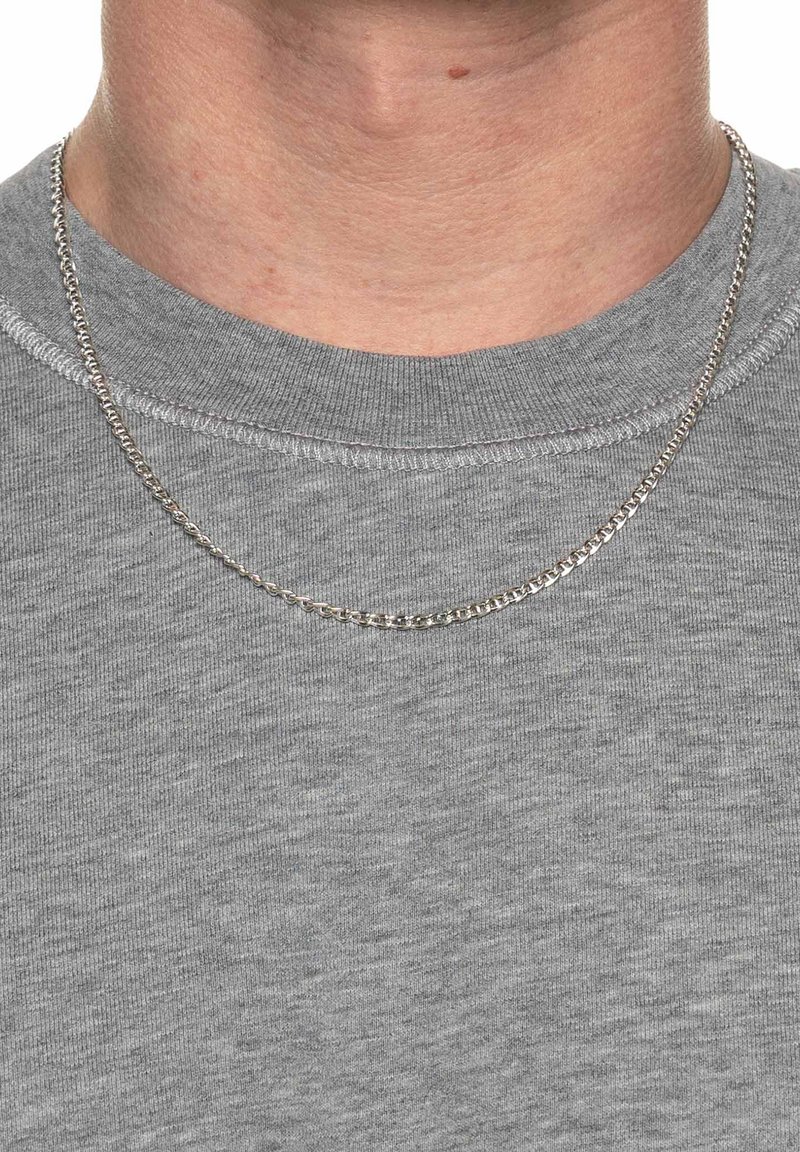 Maple BAR CURB CHAIN - Halskæder - silver coloured