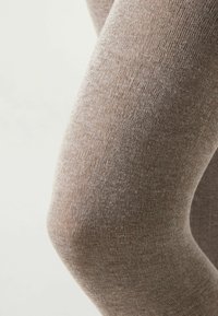 Calzedonia SOFT GLITTER OPAQUE - Strumpfhose - grau naturale tortora soft glitter argent