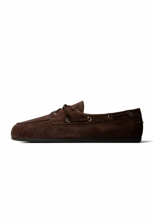 L37 SLOW LIFE - Chaussures bateau - dark brown