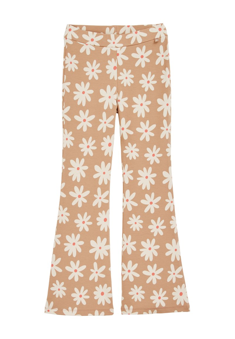 WE Fashion Broek gemêleerd bruin