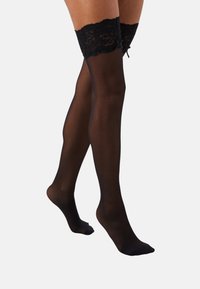 UP - Overknee kousen  - black