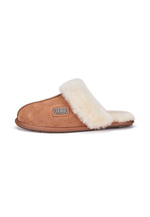 CLOSED - Pantoffels - camel