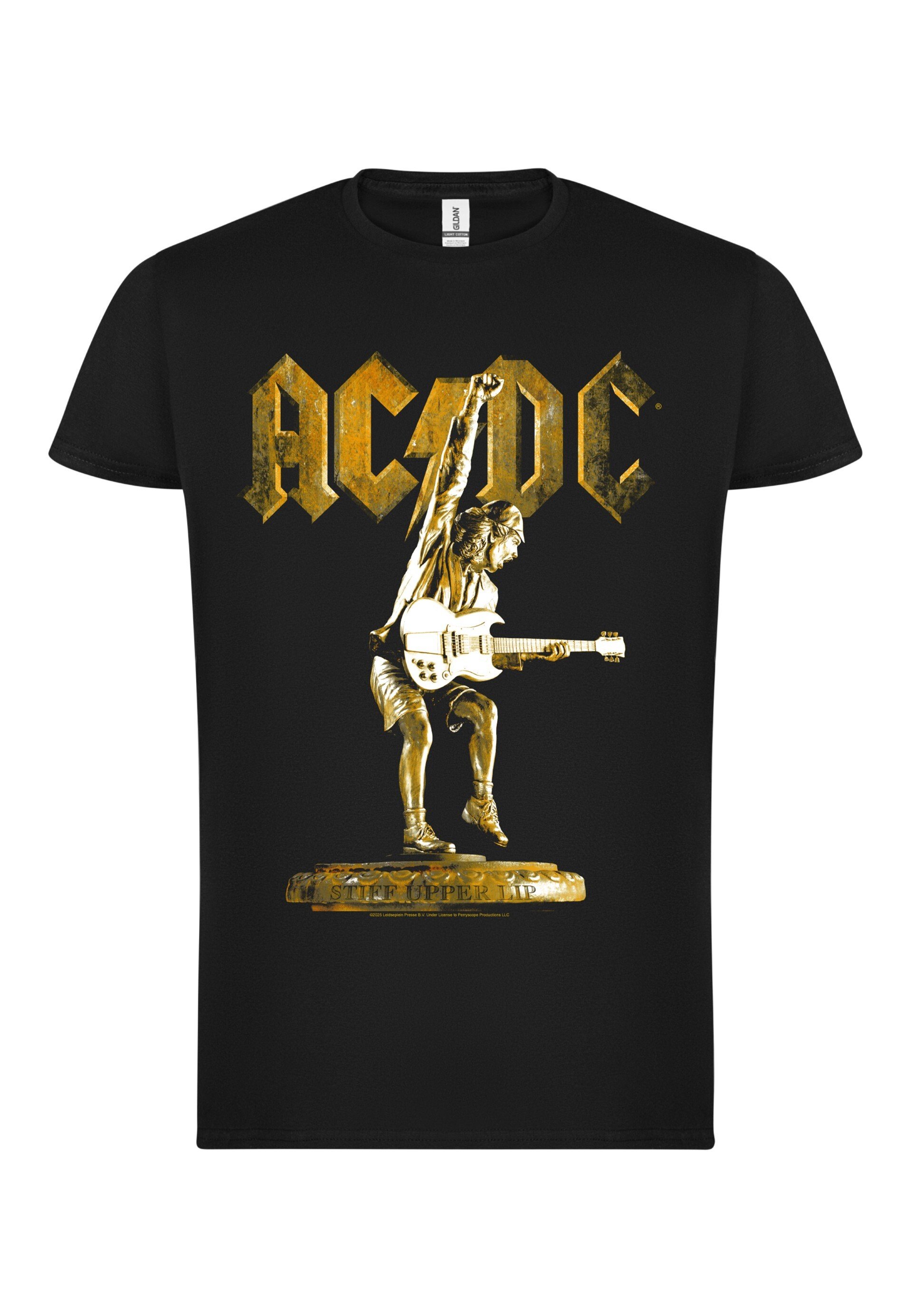 rockshirts AC/DC STIFF UPPER LIP - T-shirt imprimé - black/noir